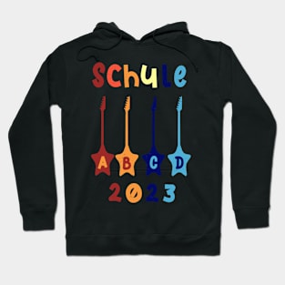 Schule 2023 ABCD Rockstar T shirt Hoodie